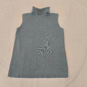 Talbots sleeveless turtleneck sweater/vest size M Petites